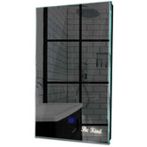 Specchio LED Verticale | Pulsante touch | Luce bianca neutra - Reyze Serie Motivated Modello 6